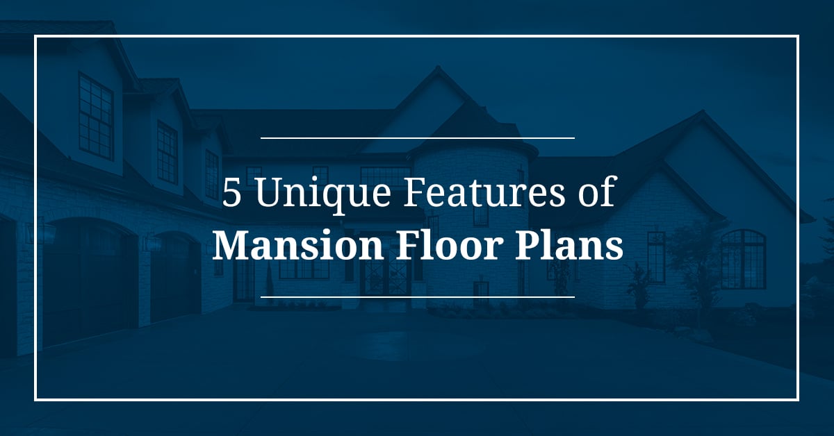 Unique Features of Mansion Floor Plans