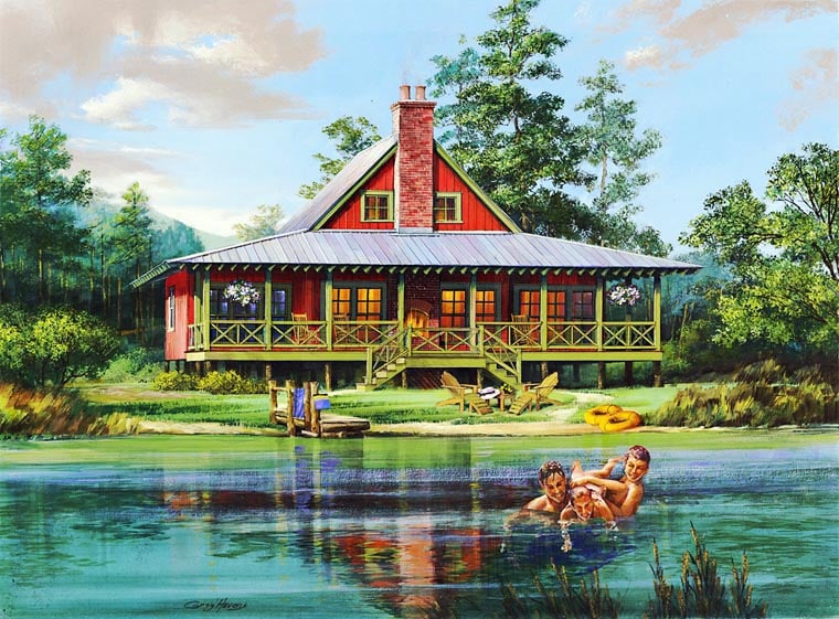 Lakeside House Plan