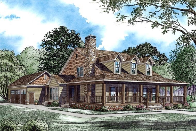 Country Style House Plan