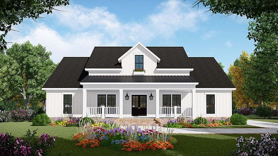 One Story Country Living House Plan