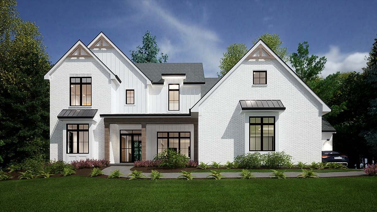 Modern Country Style Home Plan