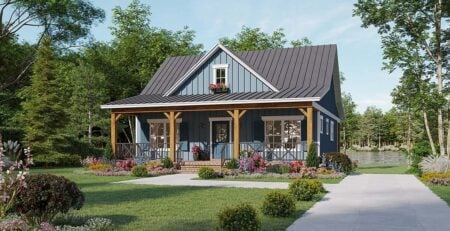 Small Country Home Plan