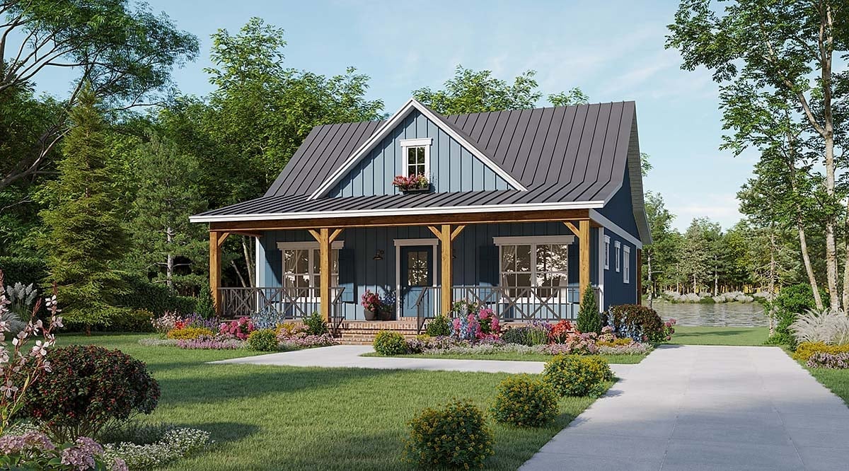 Small Country Home Plan