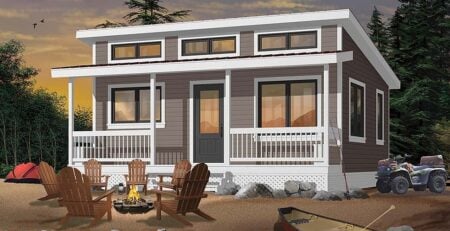 Vacation Cabin House Plan