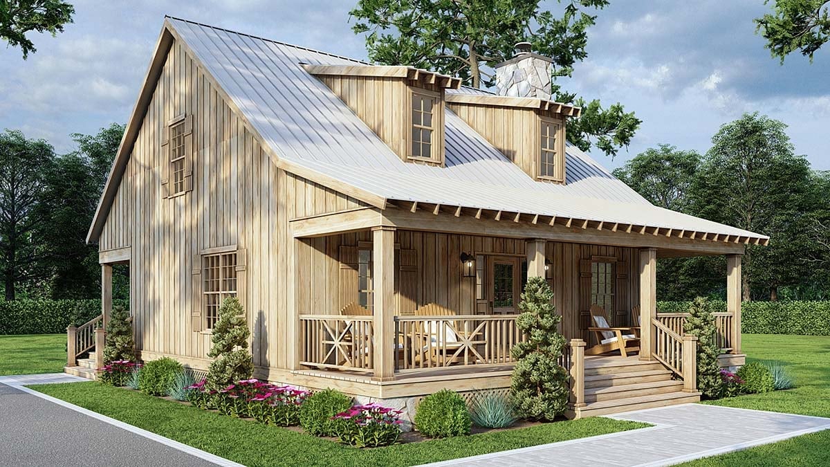 Country Cabin Plan