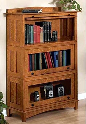 Barrister's Bookcase Woodworking Plan - Product Code DP-00181
