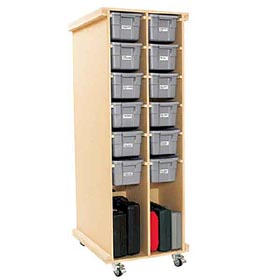 Rolling Workshop Storage Woodworking Plan - Product Code DP-00488