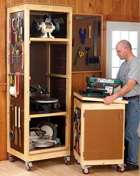 Bench-tool System Woodworking Plan - Product Code DP-00560