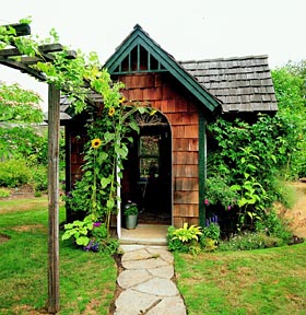 Cedar Shingle Shed - Project Plan 503486
