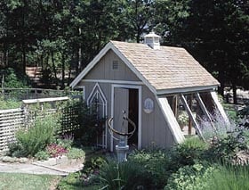 Greenhouse-Style Garden Shed - Project Plan 503499