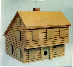 Saltbox Birdhouse - Project Plan 504313