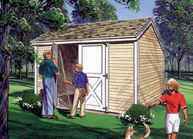 Salt Box Storage Sheds - Project Plan 85900