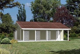 Pole Building - Horse Barn
- Project Plan 85940