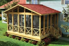 Covered Screen Porch
- Project Plan 90008