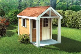 4'x8' Childrens Playhouse - Project Plan 90033